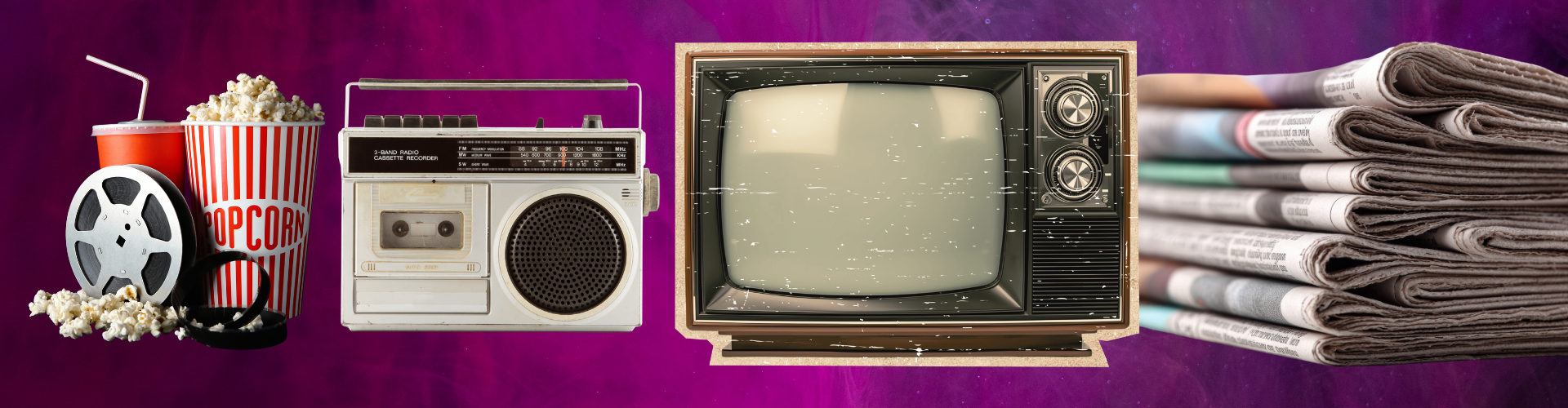 Traditional media such as newspapers, magazines, radio and TV