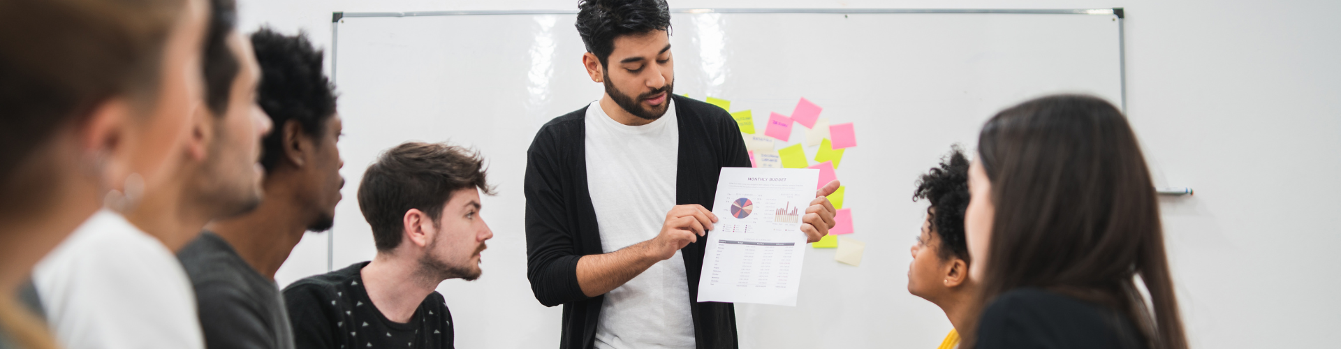 Senior producers and managers overseeing media projects