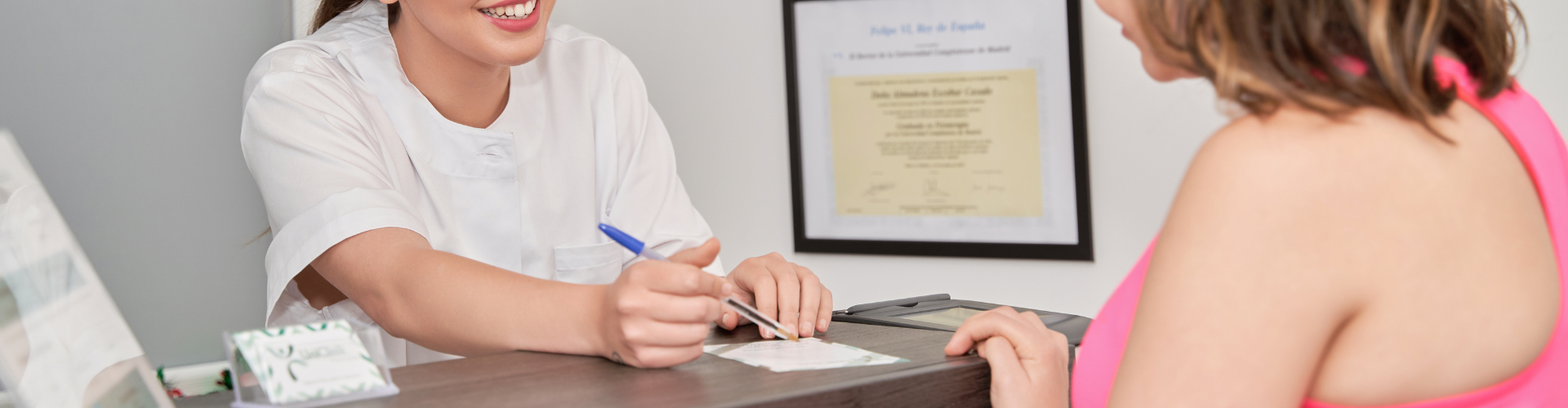 Client and designer discussing requirements for a media project