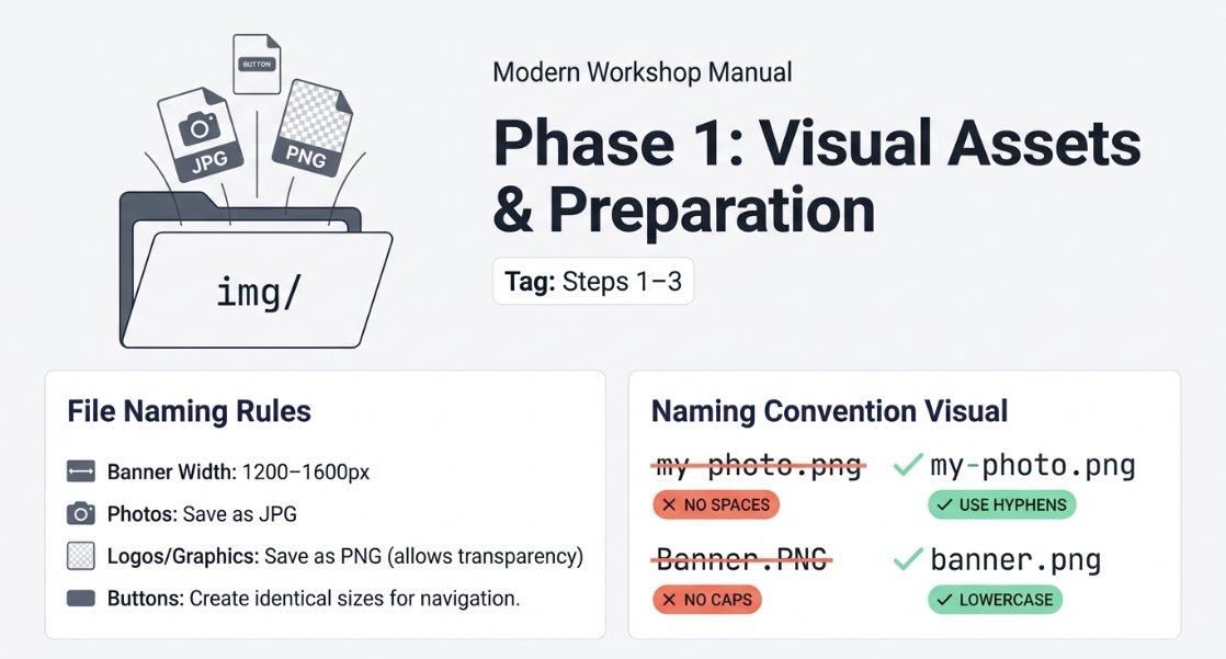 Get your assets ready