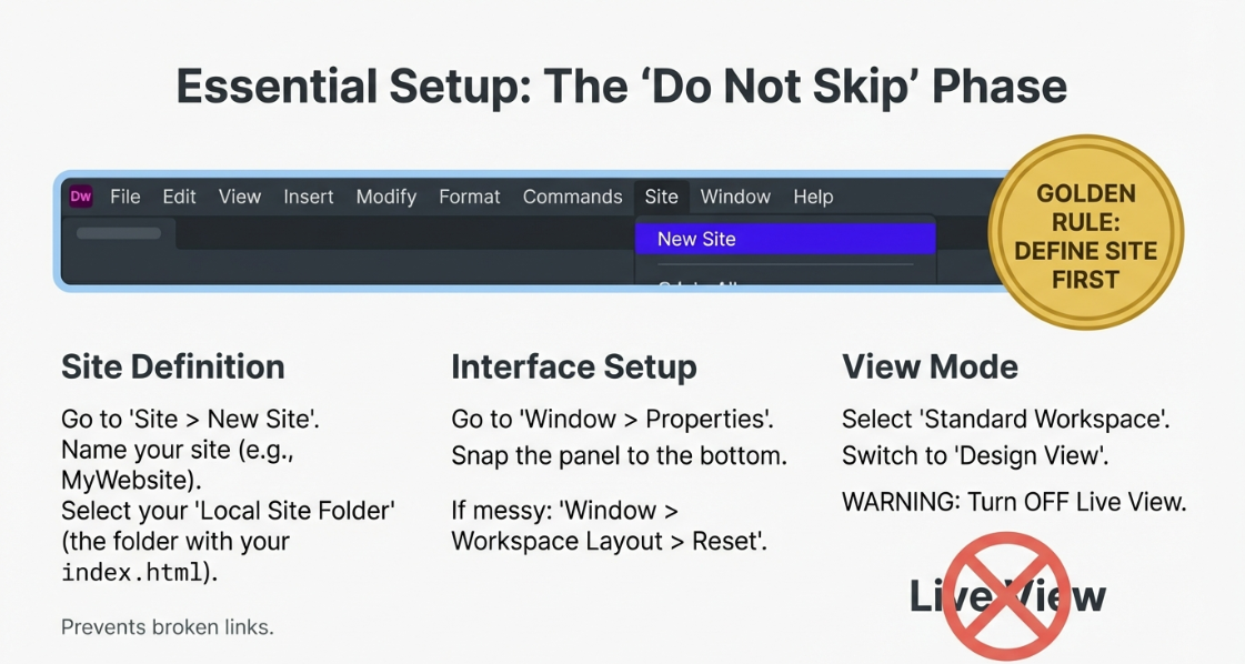 Set up your workspace